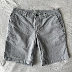 Classic Light Gray Men's Shorts